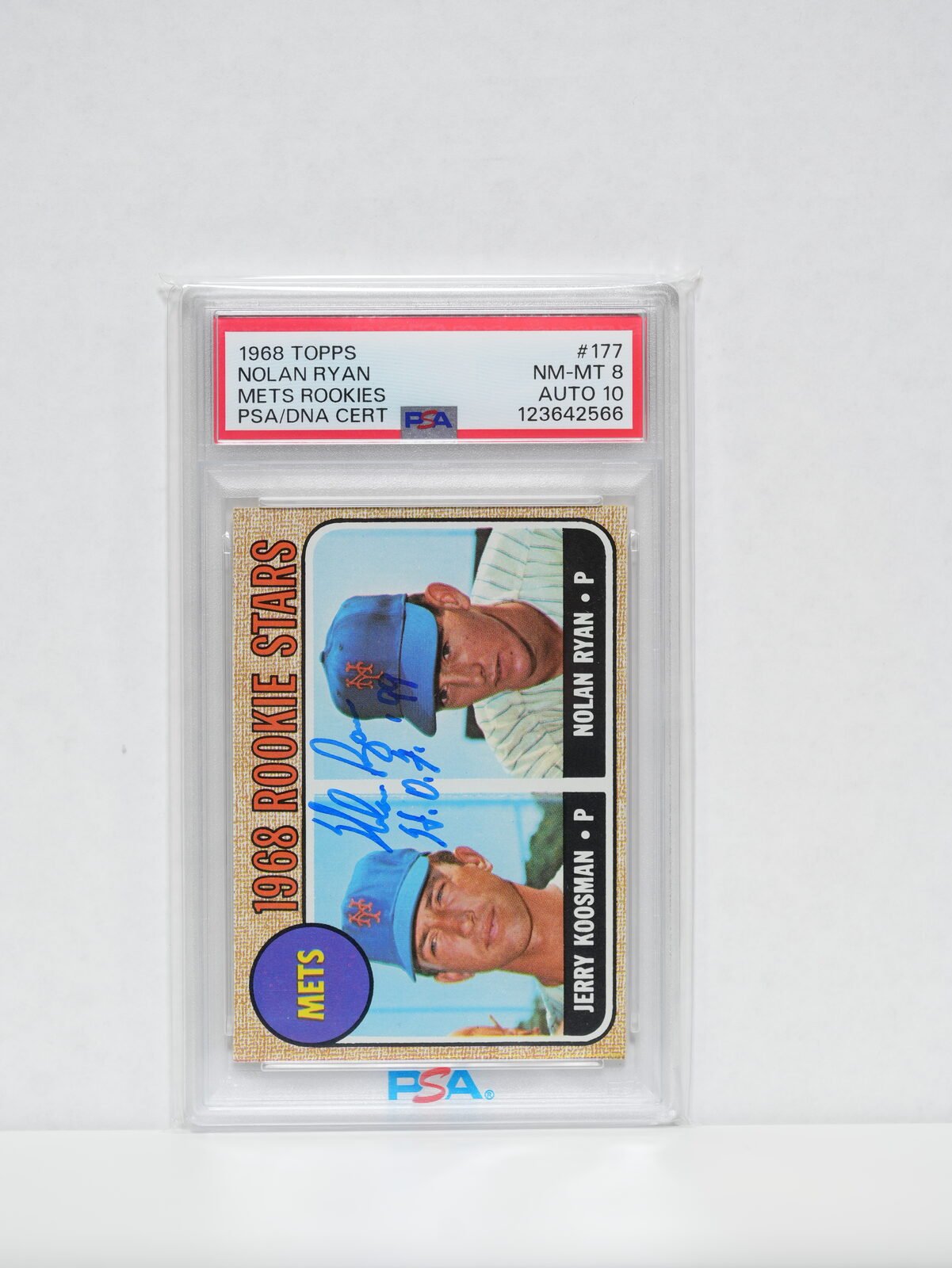 1968 Topps Nolan Ryan Rookie #177